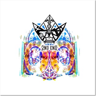 Official :2nd End; Cube Clock Posters and Art